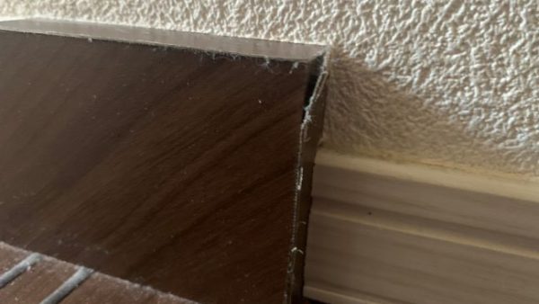 階段の巾木（ササラ巾木）補修 | フロアすり傷補修 | 名古屋市守山区